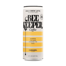 Beekeeper Coffee Caramel Cold Brew Latte