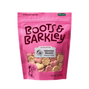Boots & Barkley Valentines Biscuits Vanilla Flavor Dog Treats