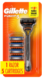 Gillette transparent