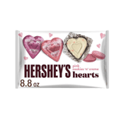 Hersheys Pink Cookie n Creme Hearts Candy, Valentines Day