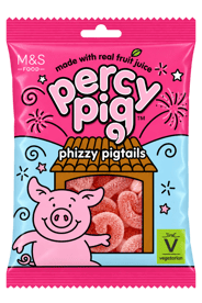 Percy Pig -Phizzy Pigtails