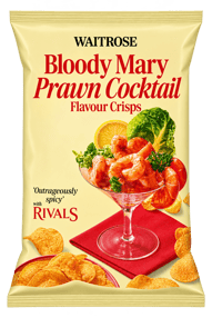 Waitrose Bloody Mary Prawn Cocktail Crisps