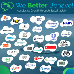 Logos of companies who supported We Better Behave!